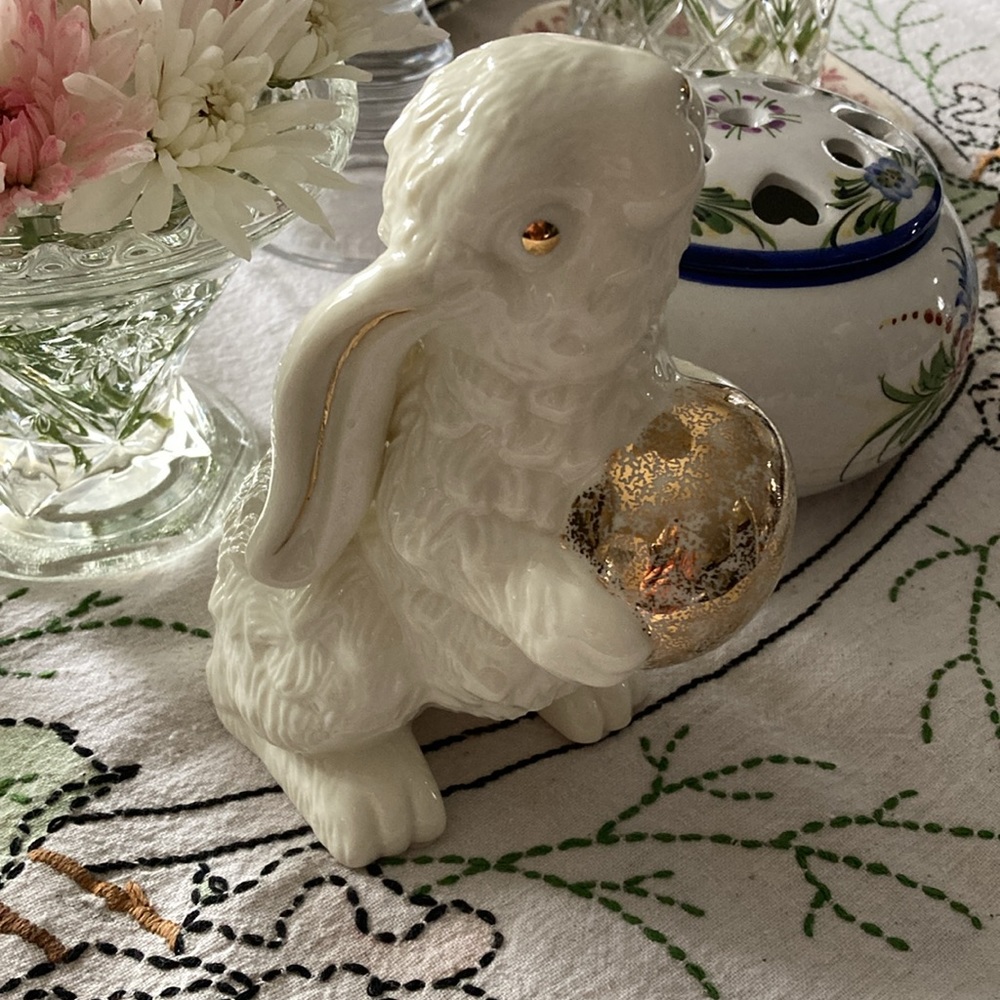 Easter Bunny Marked "Made In China Alliance Power".